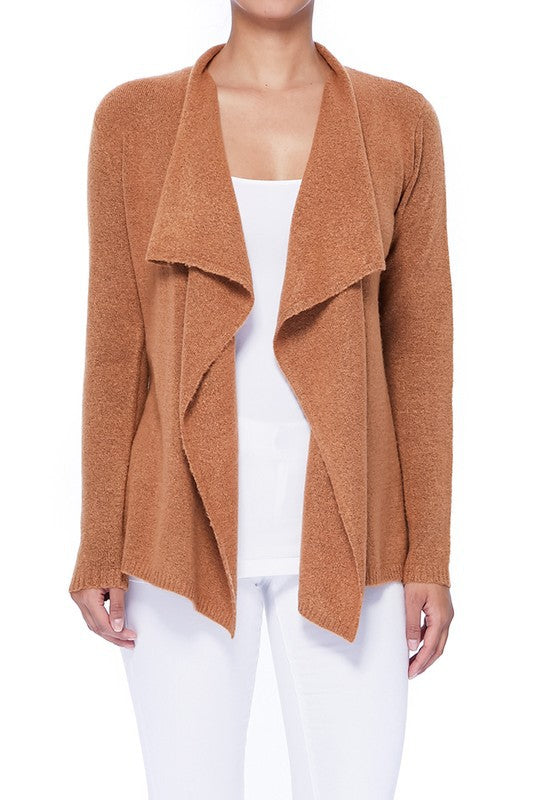 Women Draped Stylish Cape Sweater Cardigan | Zarnesh