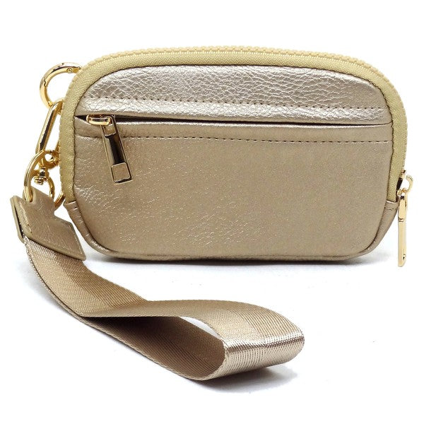  Women Faux Vegan Leather Wristle Zarnesh