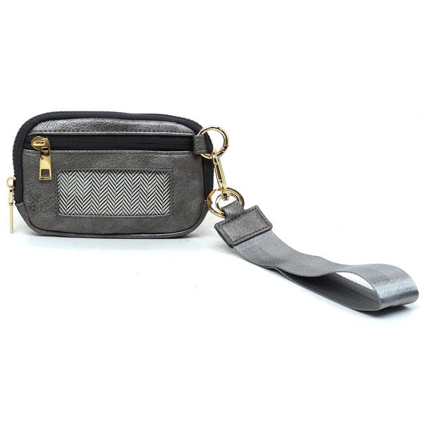  Women Faux Vegan Leather Wristle Zarnesh