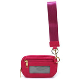  Women Faux Vegan Leather Wristle Zarnesh