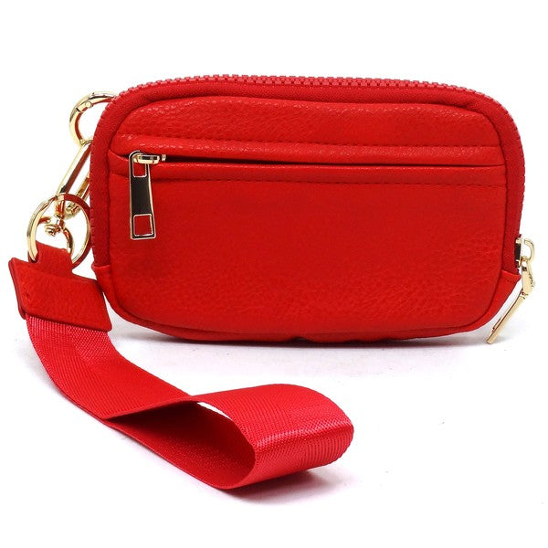  Women Faux Vegan Leather Wristle Zarnesh