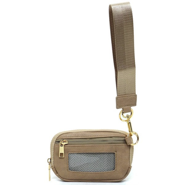  Women Faux Vegan Leather Wristle Zarnesh