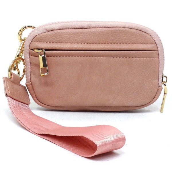  Women Faux Vegan Leather Wristle Zarnesh