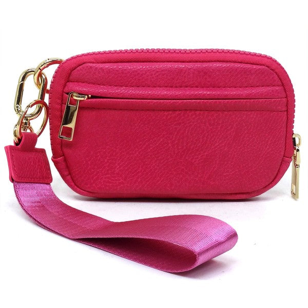  Women Faux Vegan Leather Wristle Zarnesh