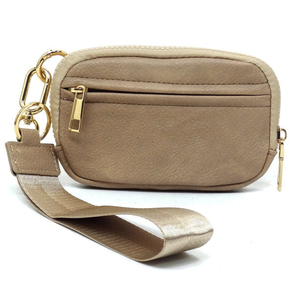  Women Faux Vegan Leather Wristle Zarnesh