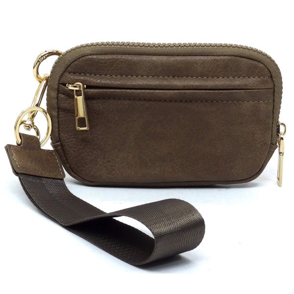  Women Faux Vegan Leather Wristle Zarnesh