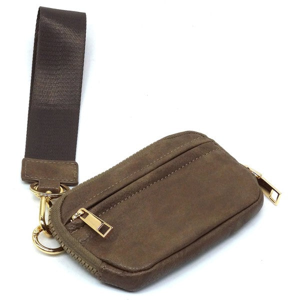  Women Faux Vegan Leather Wristle Zarnesh