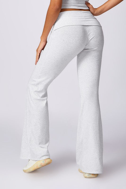 Women High-Waisted Hip-Lifting Flared Casual Sport Pants | Zarnesh - Zarnesh