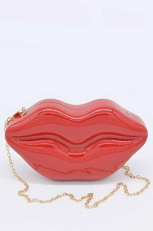Women Lips Clutch Bag Zarnesh