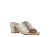 Women London Rag Dumplinn Slip On Block Heel Sandal | Zarnesh