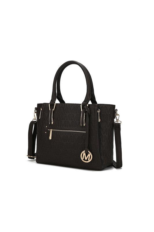 Womens MKF Cairo M Signature Satchel Bag by Mia K | Zarnesh