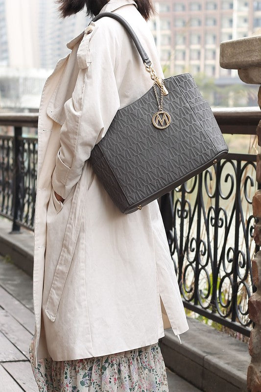 Womens MKF Collection Malika M Signature Satcheln Tote Bag | Zarnesh
