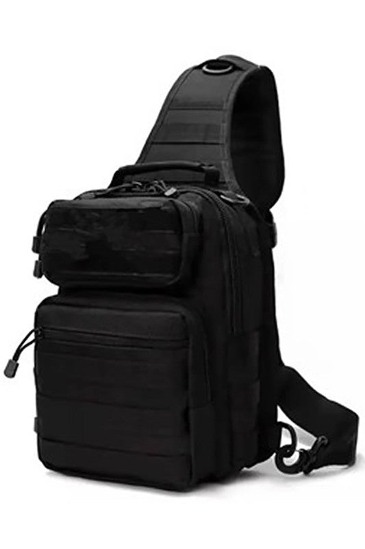 Womens Military Canvas Concealed Adjustable Sling Backpack Zarnesh