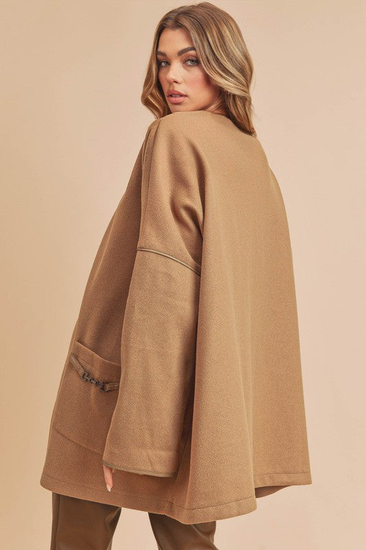 Women’s Esme Kimono Jacket Coat with Pocket | Zarnesh