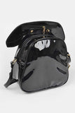Women Patent Leather Phone Clutch Zarnesh