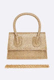 Women’s Rhinestone Convertible Top Handle Clutch Bag | Zarnesh