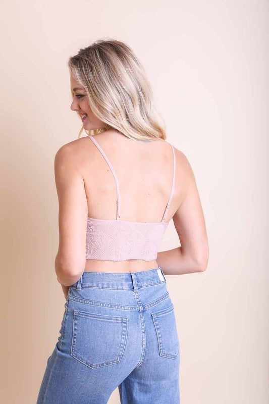 Women Seamless Padded Textured Scoop Neck Regular Fit Brami Zarnesh