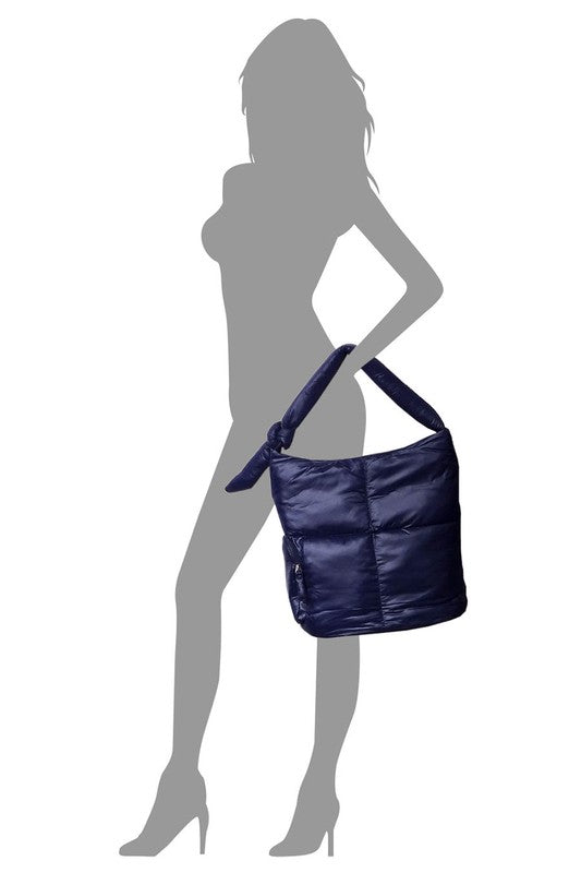 Women Soft Puffy Shoulder Bag Hobo Zarnesh
