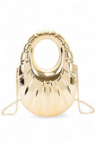 Women Top Handle Molded Acrylic Shoulder Chain Box Clutch Zarnesh