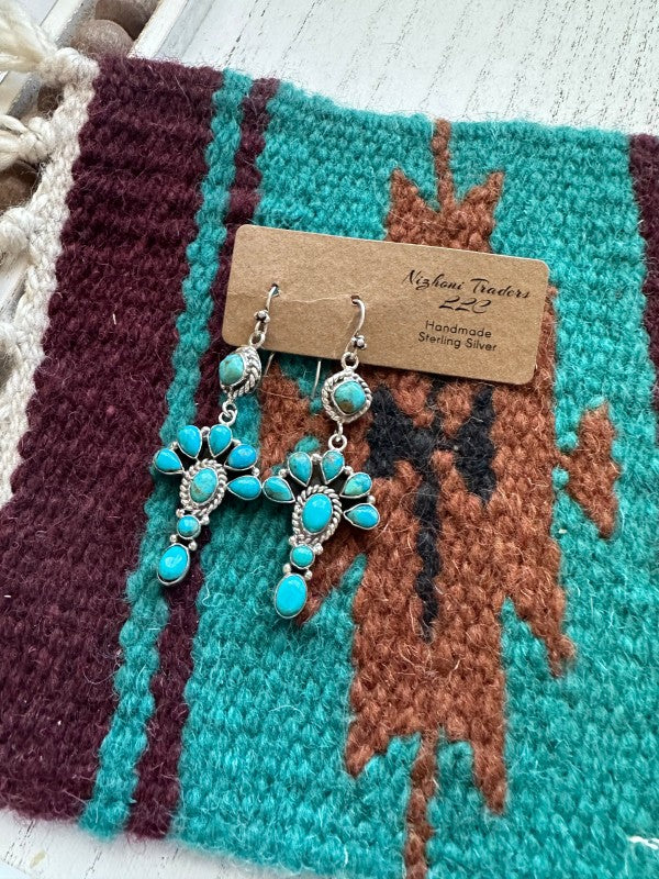 Women's Turquoise Twinkle Handmade Turquoise and Sterling  | Zarnesh