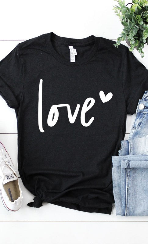 Women Valentines Day Love Graphic Tee Shirt Zarnesh