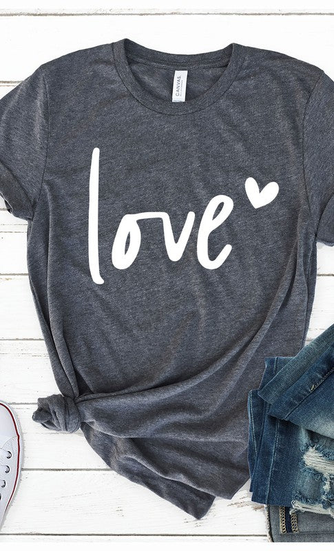 Women Valentines Day Love Graphic Tee Shirt Zarnesh