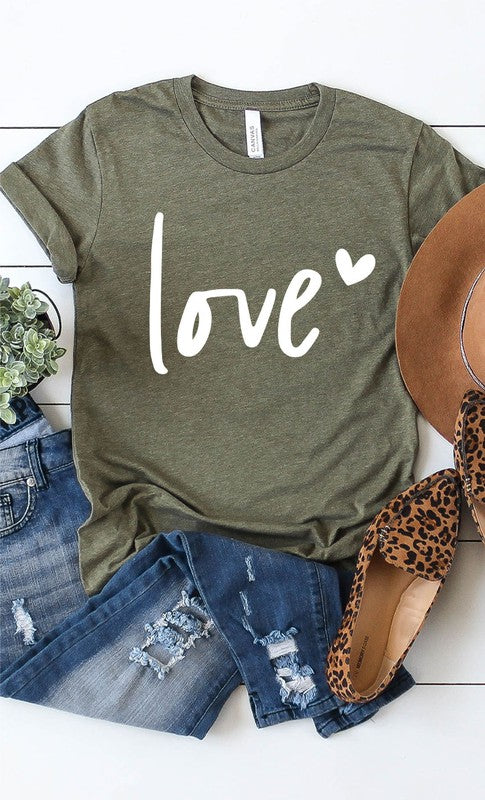 Women Valentines Day Love Graphic Tee Shirt Zarnesh