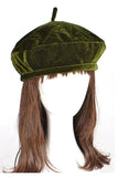Women Velour Fashion Beret | Zarnesh