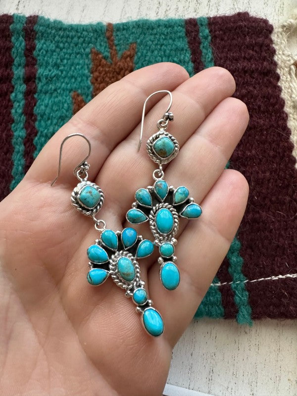 Women's Turquoise Twinkle Handmade Turquoise and Sterling  | Zarnesh
