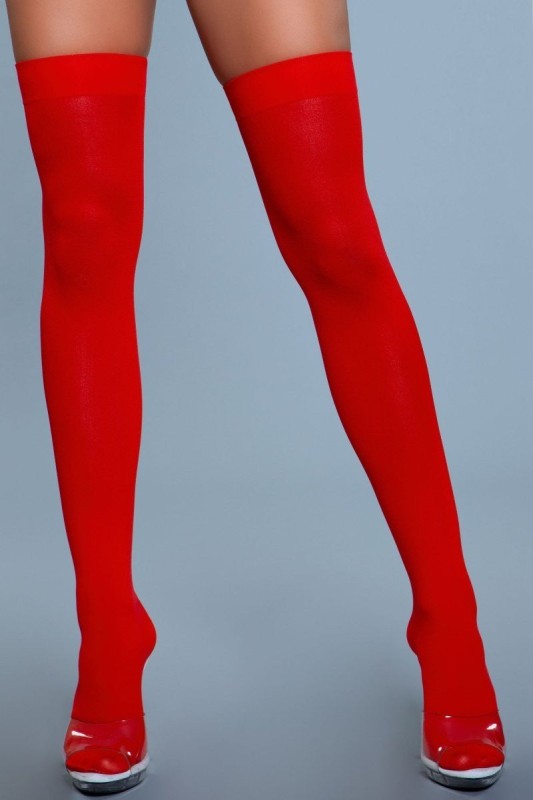 Women’s 1932 Opaque Nylon Thigh Highs by Be Wicked | Zarnesh