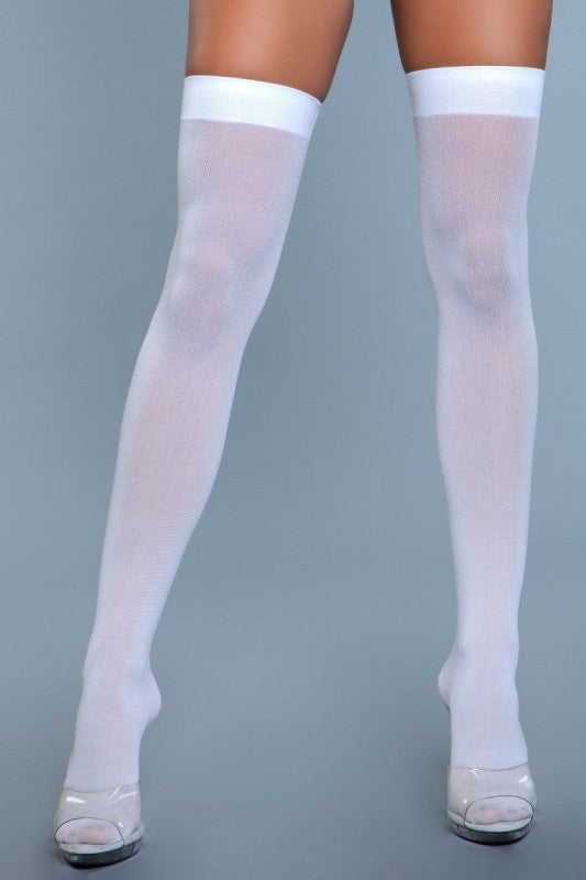 Women’s 1932 Opaque Nylon Thigh Highs by Be Wicked | Zarnesh
