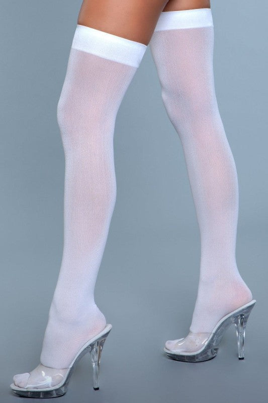 Women’s 1932 Opaque Nylon Thigh Highs by Be Wicked | Zarnesh