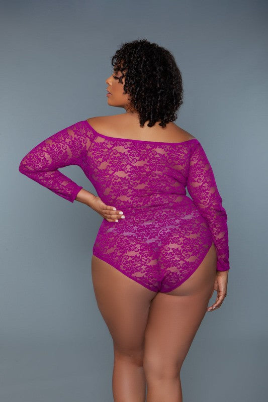 Women’s 2248P Marina Stretch Long Sleeve Bodysuit | Zarnesh