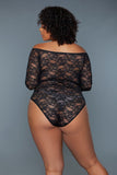 Women’s 2248P Marina Stretch Long Sleeve Bodysuit | Zarnesh