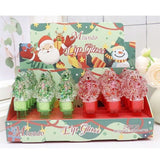 Women's 24pcs Hydrating Christmas Santa Tree Lip Gloss Set | Zarnesh