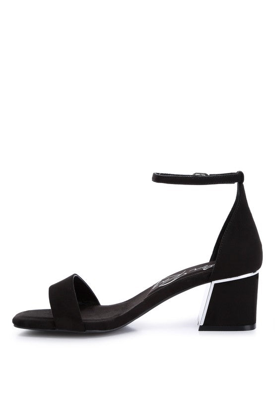 Women Eshe Block Heel Sandals Zarnesh