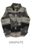 Women’s Aztec Print Snap Button-Up Western Jacket | Zarnesh