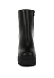 Women’s Baltese Zip-Up Block Heel Ankle Boots | Zarnesh