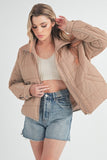 Women’s Bebe Oversized Boxy Snap Button Puffer Jacket | Zarnesh