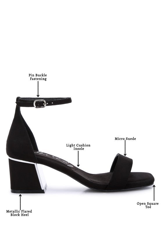 Women's Eshe Block Heel Sandals - Comfort and Style zarnesh.com