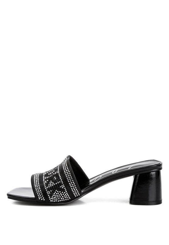 Women Studio 55 Diamante Embellished New York Sandals Zarnesh