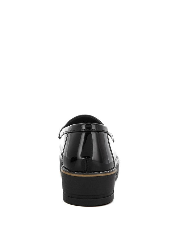 Women Strelka Tassel Detail Flatform Loafers Zarnesh 