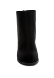 Women's Lycra Block Heel Ankle Boots | Zarnesh