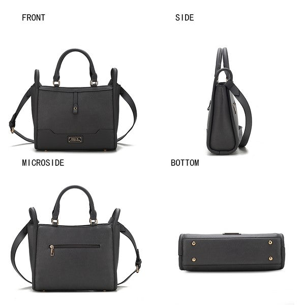 Women's MKF Melody Vegan Leather Shoulder Tote Bag | Zarnesh
