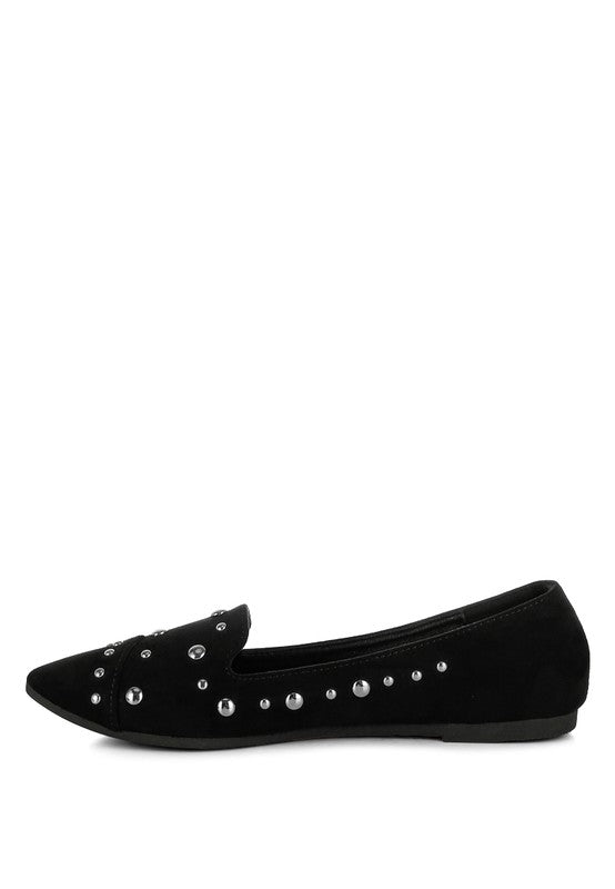 Women’s Stud Embellished Ballet Flats | Zarnesh