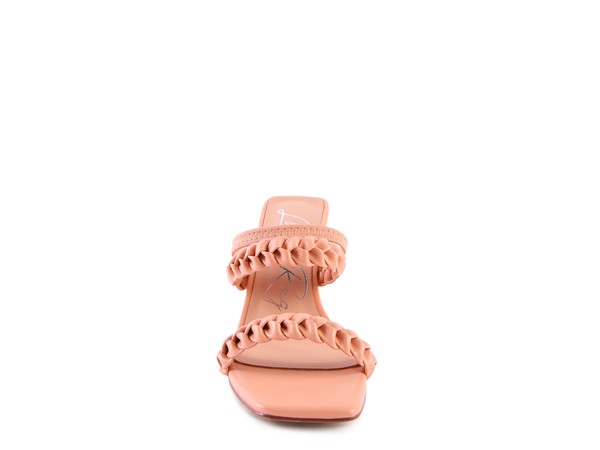 WOMEN'S ARNIE BRAIDED BLOCK HEELED SLIDER SANDALS | Zarnesh