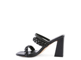 Women's Arnie Braided Block Heeled Slider Sandals | Zarnesh