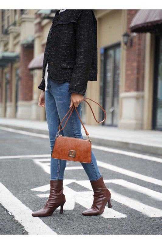 Women MKF Collection Domitila Vegan Leather Shoulder Handbag | Zarnesh