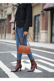 Women MKF Collection Domitila Vegan Leather Shoulder Handbag | Zarnesh