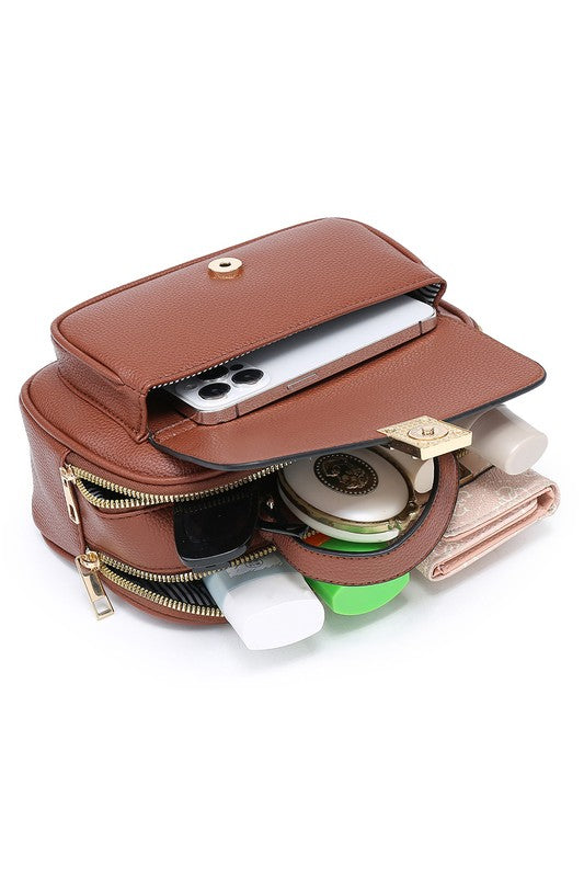 Women’s Top Handle Crossbody Satchel Bag | Zarnesh